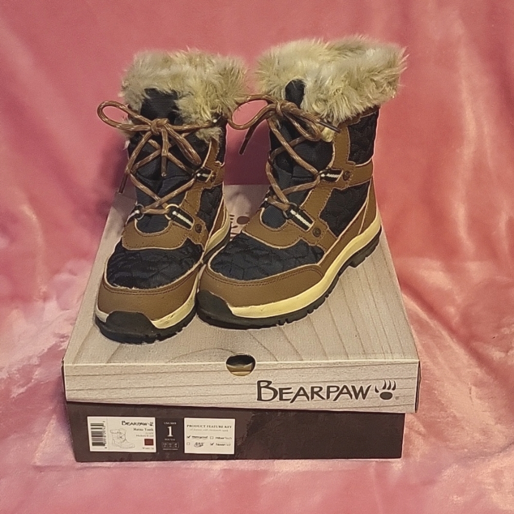 Bearpaw Youth (1) Marina Hickory Boots